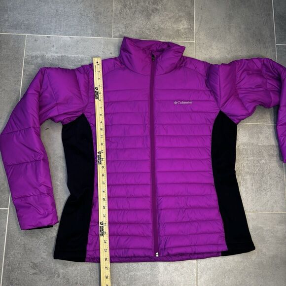 Columbia Powder Pillow Hybrid Jacket Women's XL Pink/Black NWOT - Picture 6 of 16